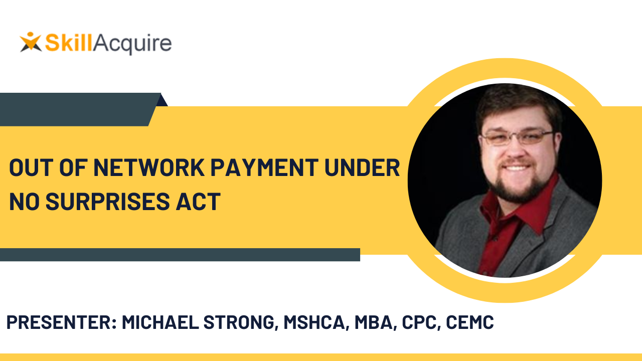Out of Network Payment under No Surprises Act